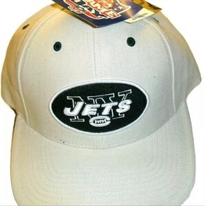 New York Jets Vintage 90s Twins Enterprise Fitted Hat sz. 7 1/8 New NFL